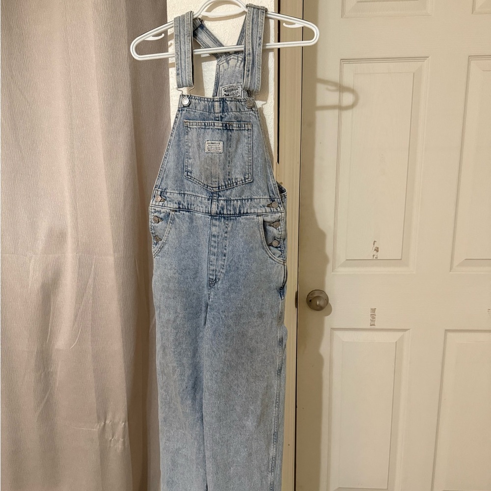 Levi's Classic Blue Denim Overalls